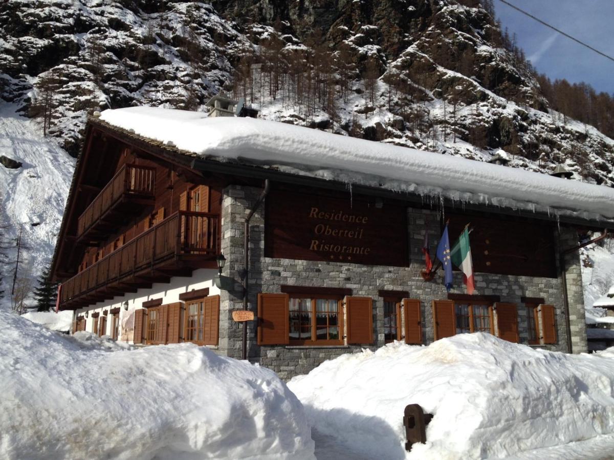 Residence Oberteil Gressoney-La-Trinite Ngoại thất bức ảnh