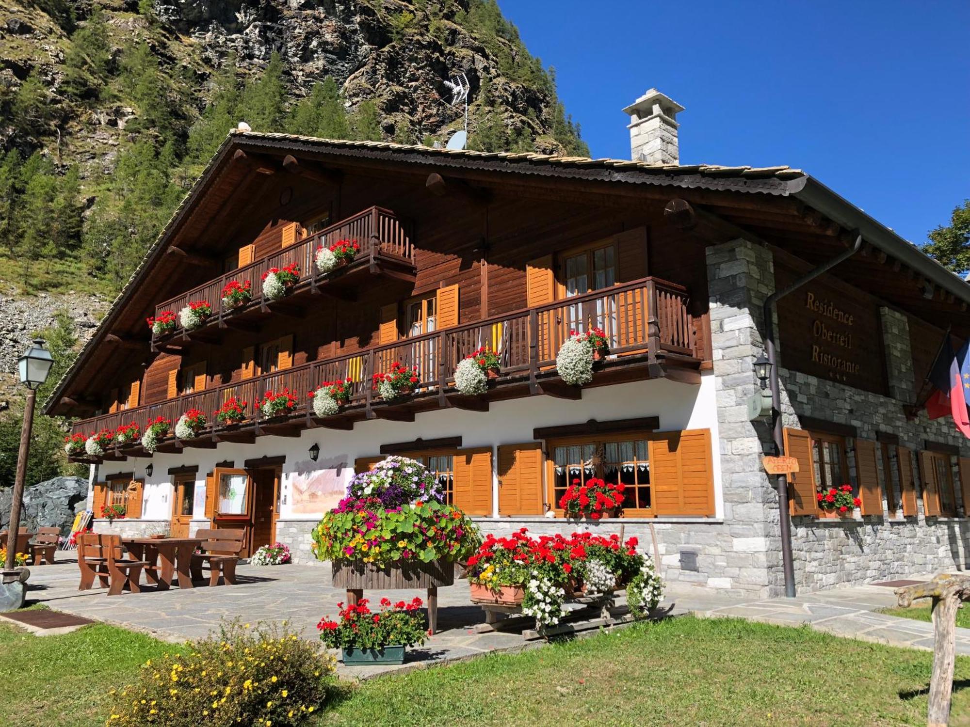 Residence Oberteil Gressoney-La-Trinite Ngoại thất bức ảnh